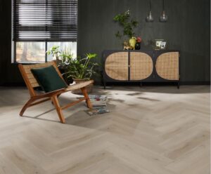Ambiant Spigato Vivero visgraat click SRC light oak PVC