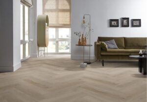 Ambiant Spigato Vivero visgraat click SRC light oak PVC