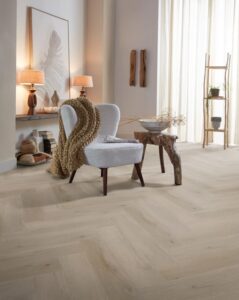 Ambiant Spigato Vivero visgraat click SRC light oak PVC