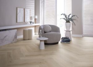 Ambiant Spigato Vivero visgraat click SRC light oak PVC