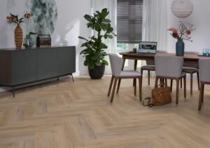 Ambiant Spigato Vivero visgraat click SRC smoky PVC