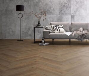 Ambiant Spigato Vivero visgraat click SRC natural oak PVC
