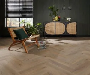 Ambiant Spigato Vivero visgraat click SRC natural oak PVC