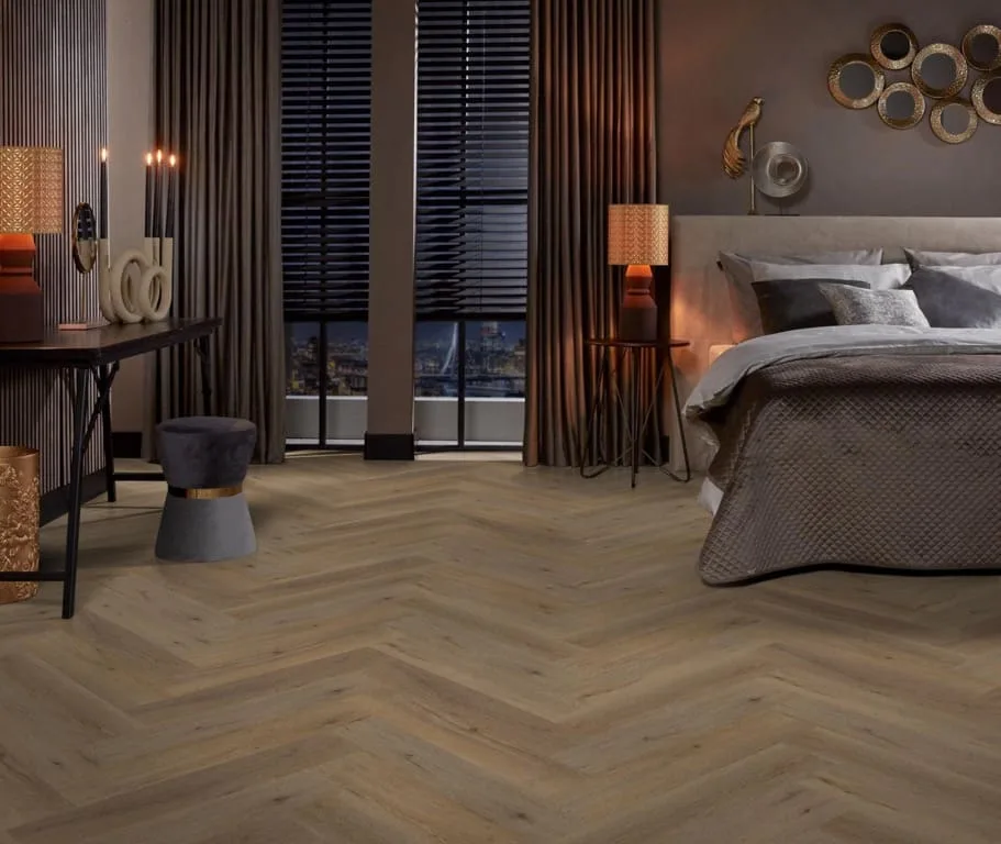 Ambiant Spigato Vivero visgraat click SRC natural oak PVC
