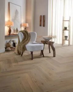 Ambiant Spigato Vivero visgraat click SRC natural oak PVC
