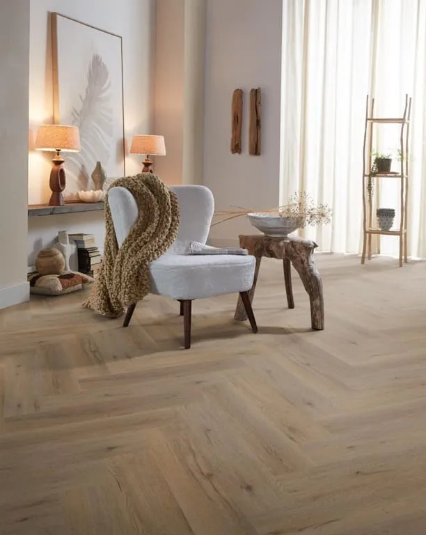 Ambiant Spigato Vivero visgraat click SRC natural oak PVC