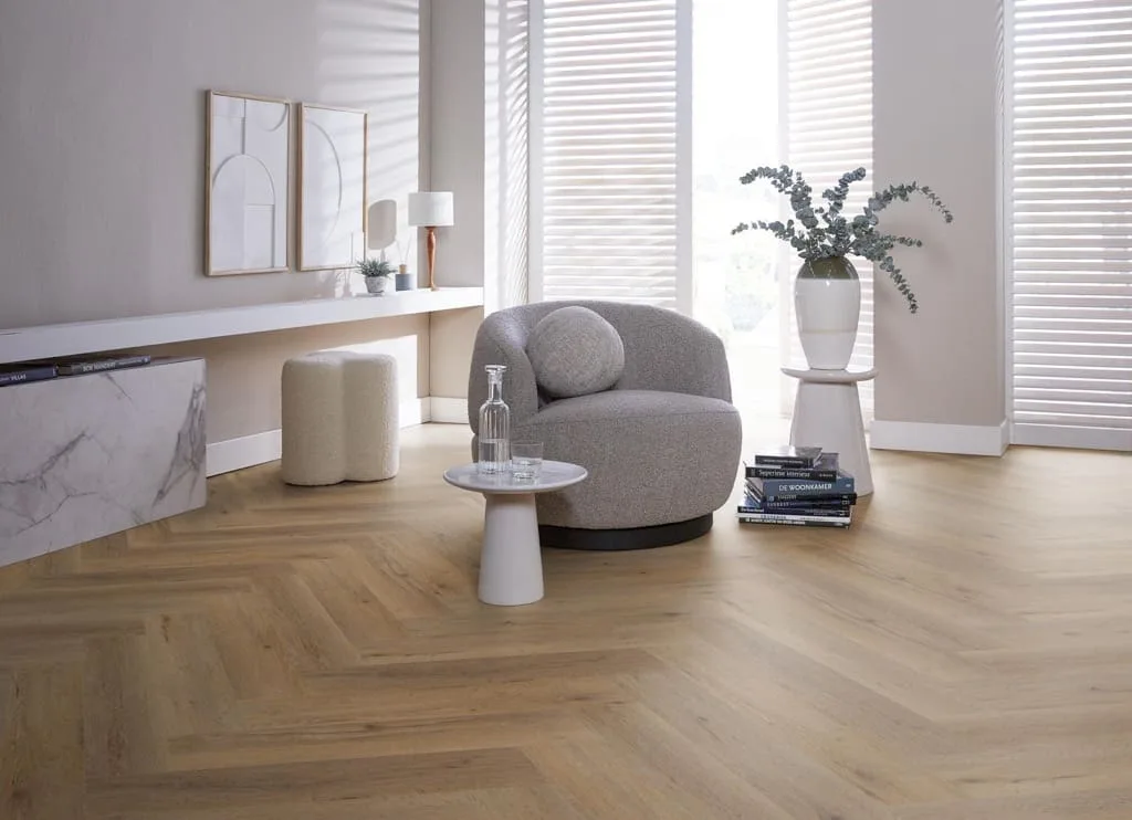 Ambiant Spigato Vivero visgraat click SRC natural oak PVC