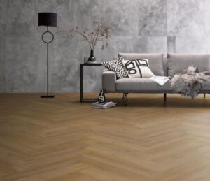Ambiant Spigato Vivero visgraat click SRC dark oak PVC