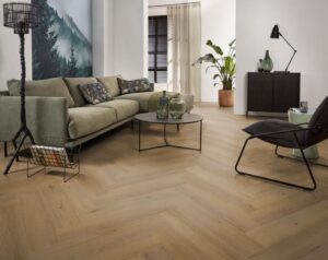 Ambiant Spigato Vivero visgraat click SRC dark oak PVC