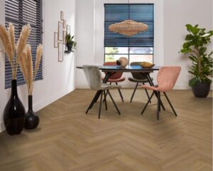 Ambiant Spigato Vivero visgraat click SRC dark oak PVC