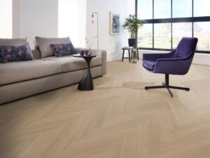 Ambiant Spigato Vivero visgraat click SRC beige PVC