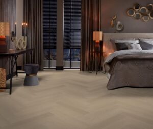 Ambiant Spigato Estino visgraat dryback smoky PVC