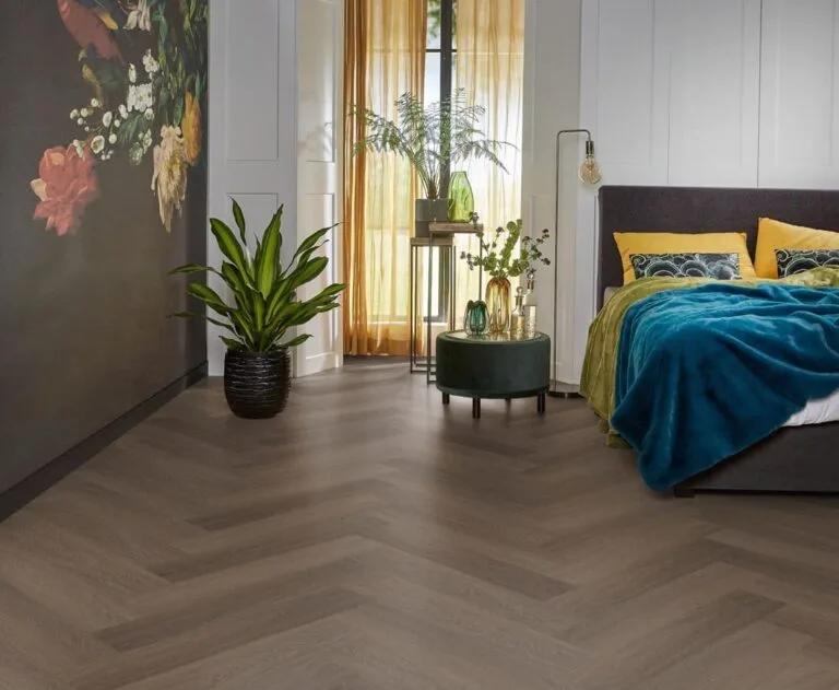 Ambiant Spigato Estino visgraat dryback brown PVC