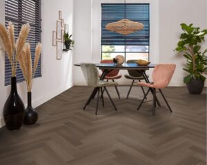 Ambiant Spigato Estino visgraat dryback brown PVC