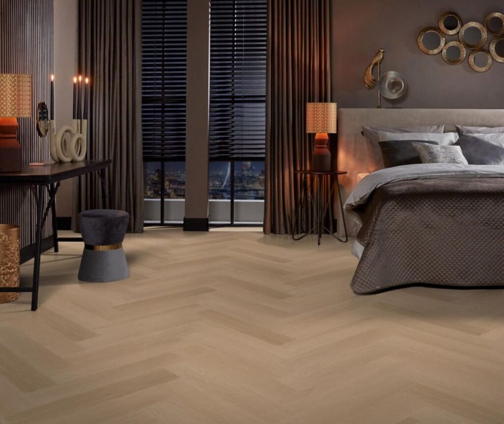 Ambiant Spigato Estino visgraat click SRC dark oak PVC