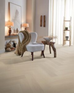 Ambiant Spigato Estino visgraat click SRC beige PVC