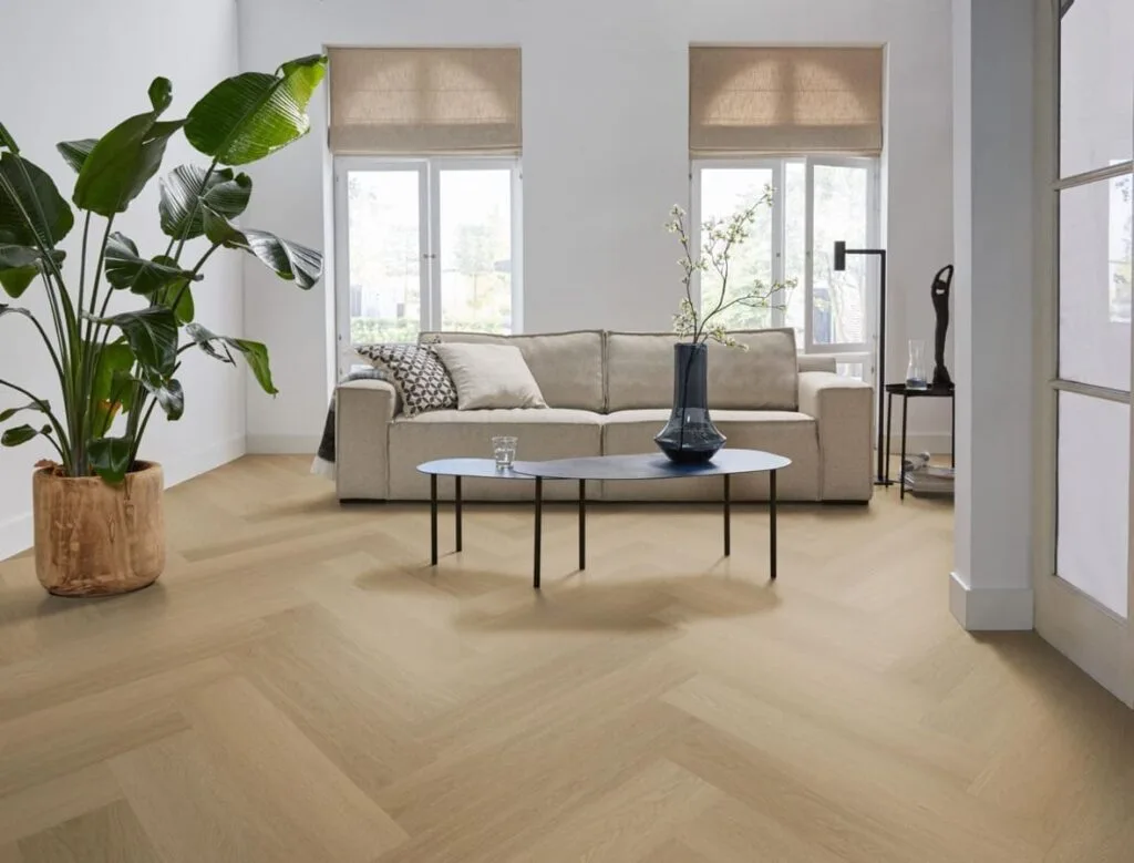 Ambiant Spigato Estino visgraat SRC warm oak - Click PVC