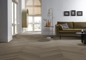 Ambiant Spigato Estino hongaarse punt dryback brown PVC