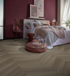 Ambiant Spigato Estino hongaarse punt dryback brown PVC