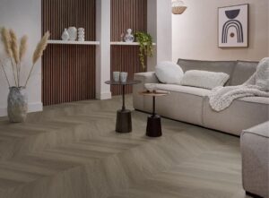 Ambiant Spigato Estino hongaarse punt dryback brown PVC