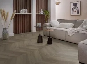 Ambiant Spigato Estino hongaarse punt dryback brown PVC