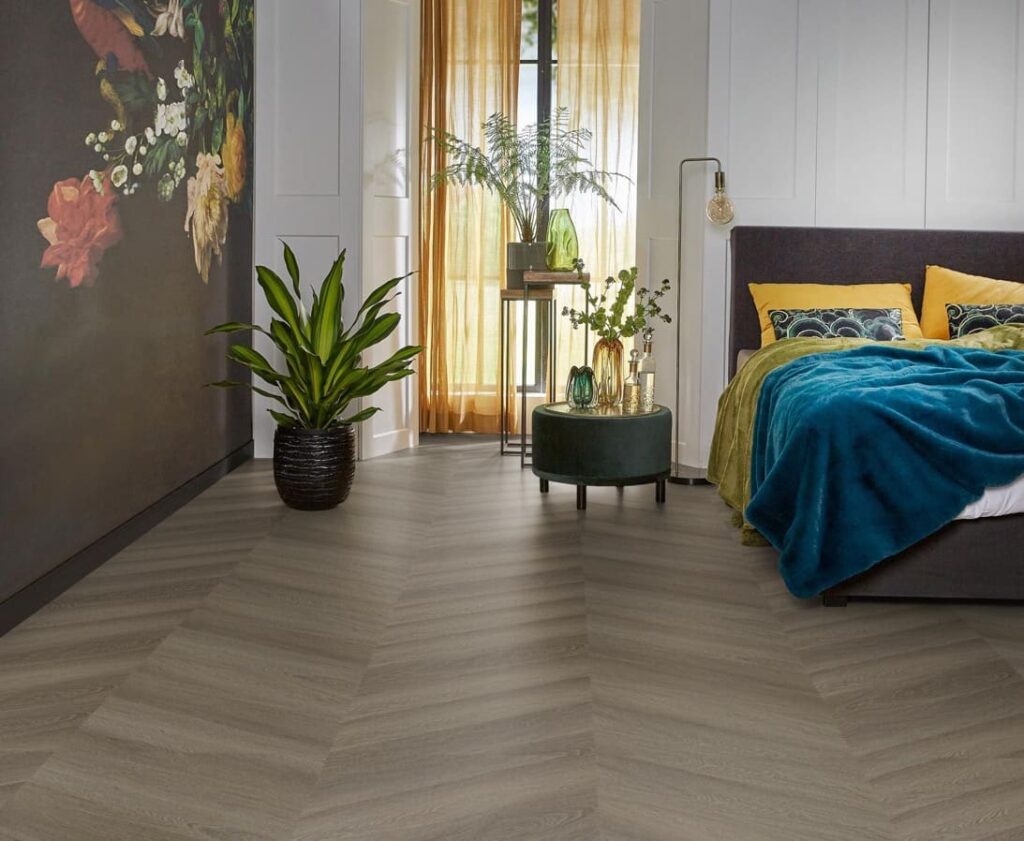 Ambiant Spigato Estino hongaarse punt dryback brown PVC