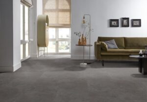 Ambiant Noveno dryback dark grey PVC