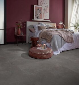 Ambiant Noveno dryback dark grey PVC