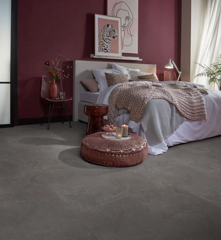 Ambiant Noveno dryback dark grey PVC