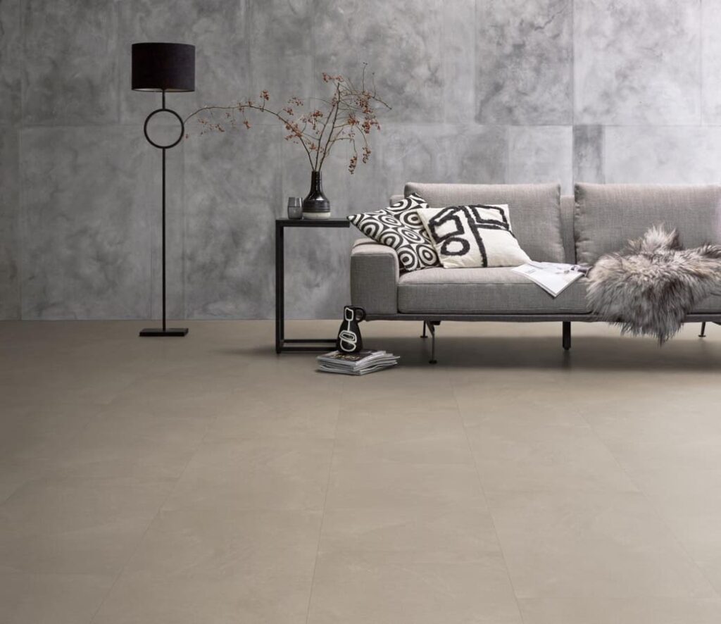 Ambiant Noveno dryback warm beige PVC