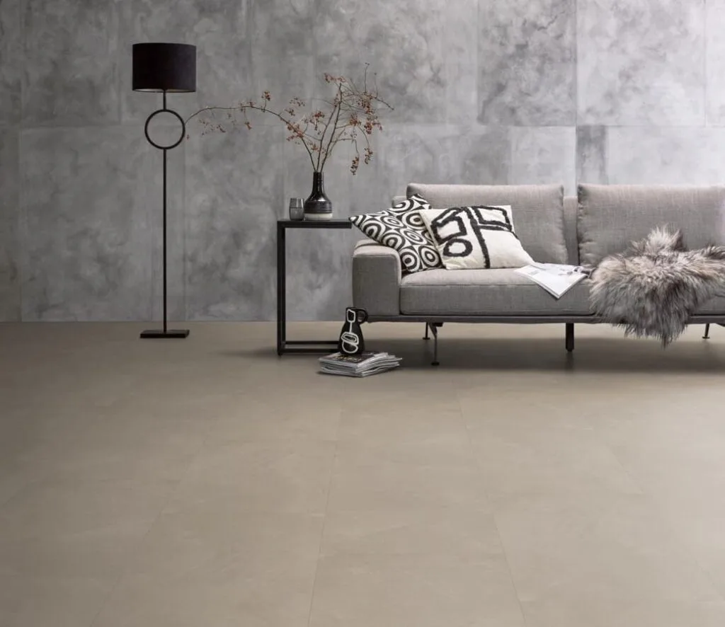 Ambiant Noveno dryback warm beige PVC