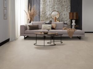 Ambiant Noveno dryback warm beige PVC