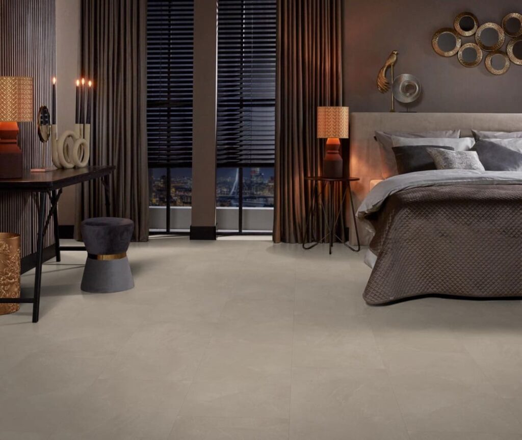 Ambiant Noveno dryback warm beige PVC