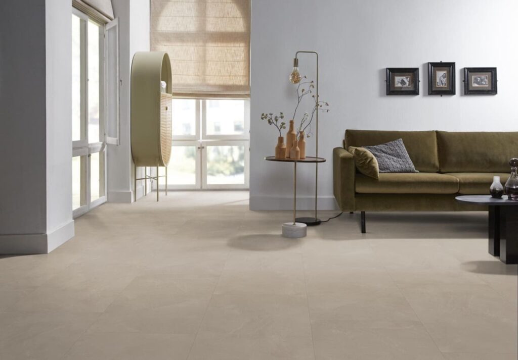 Ambiant Noveno dryback warm beige PVC