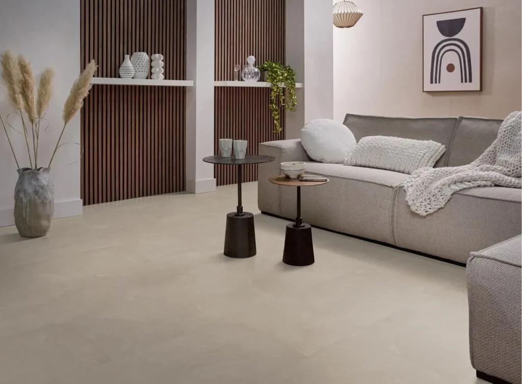 Ambiant Noveno dryback warm beige PVC
