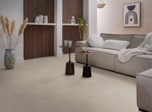 Ambiant Noveno dryback warm beige PVC