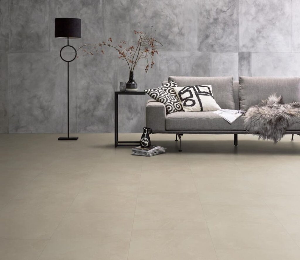 Ambiant Noveno dryback beige PVC