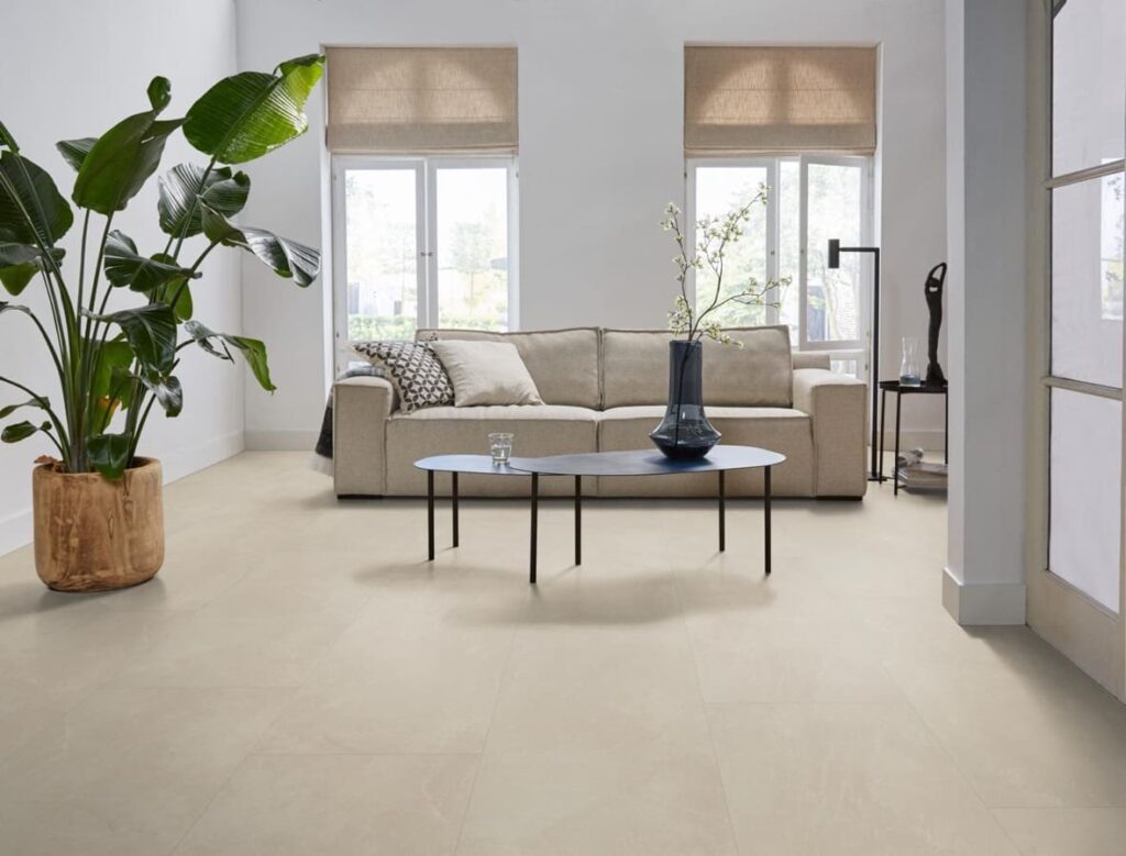 Ambiant Noveno dryback beige PVC