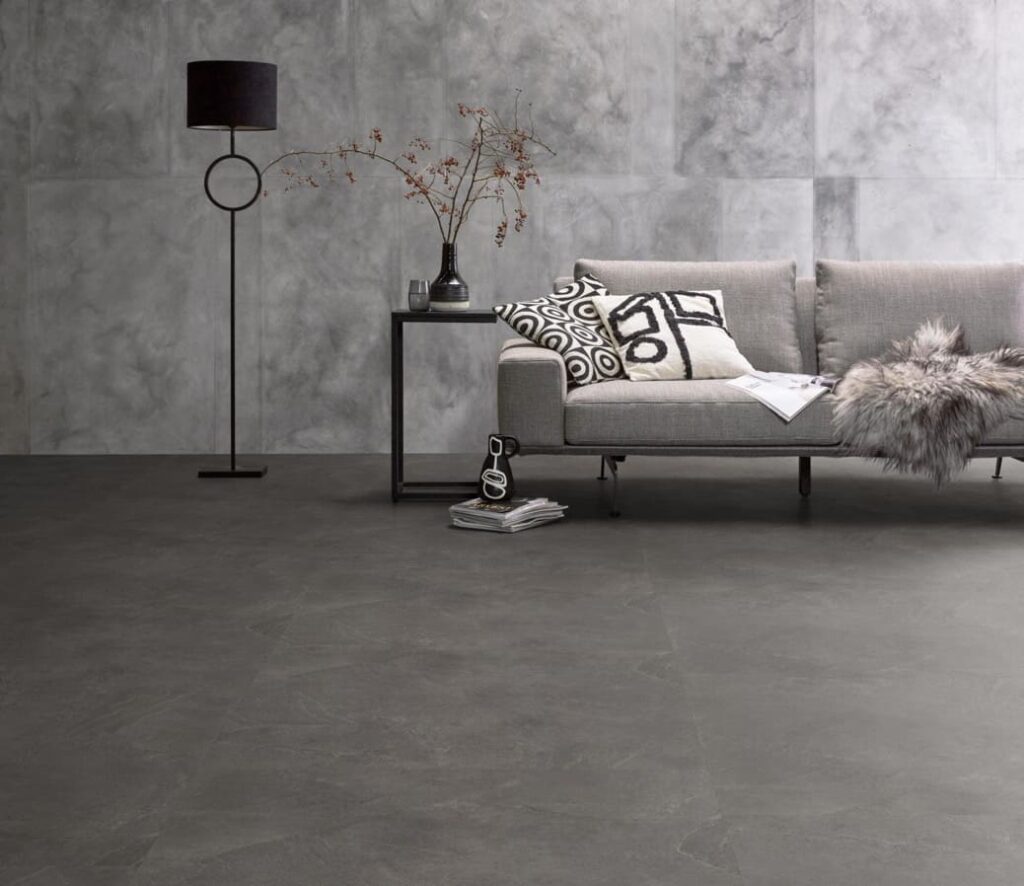 Ambiant Noveno XL dryback dark grey PVC