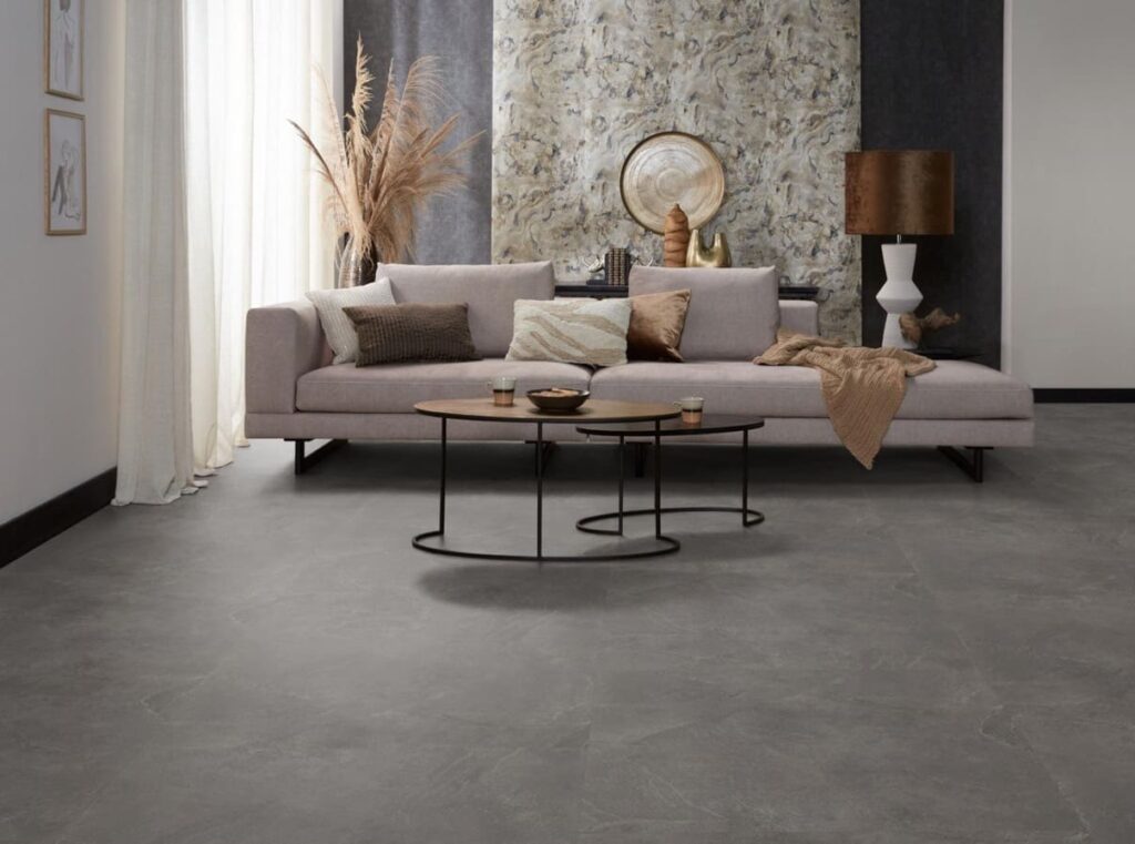 Ambiant Noveno XL dryback dark grey PVC