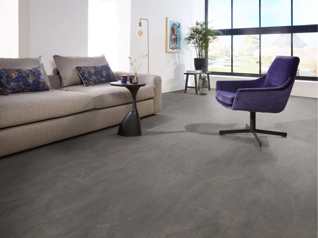 Ambiant Noveno XL dryback dark grey PVC
