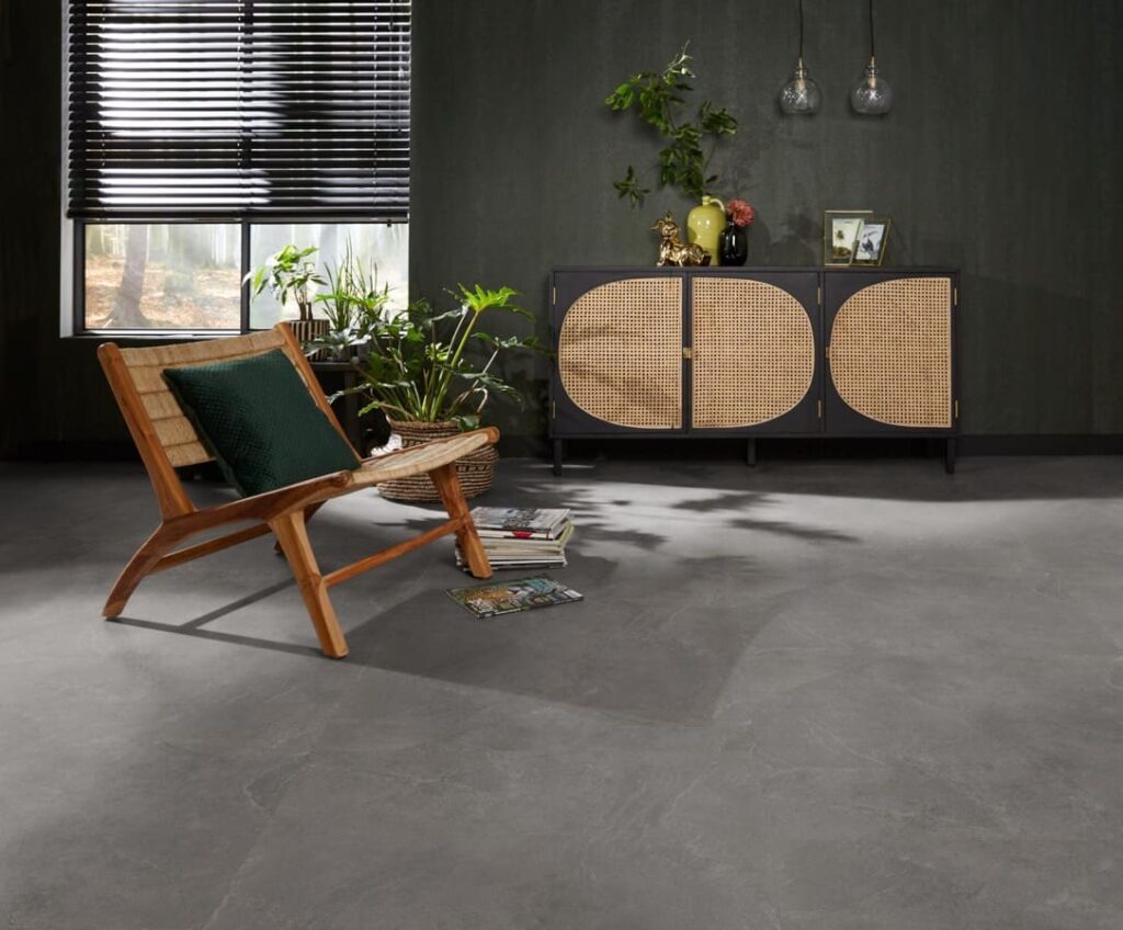 Ambiant Noveno XL dryback dark grey PVC