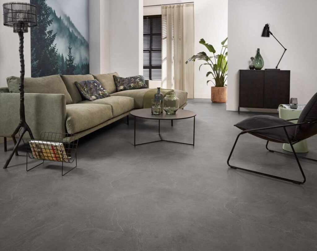 Ambiant Noveno XL dryback dark grey PVC