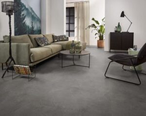 Ambiant Noveno XL dryback dark grey PVC