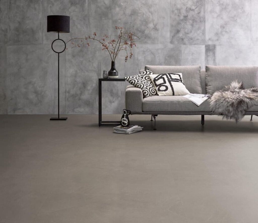 Ambiant Noveno XL dryback warm grey PVC