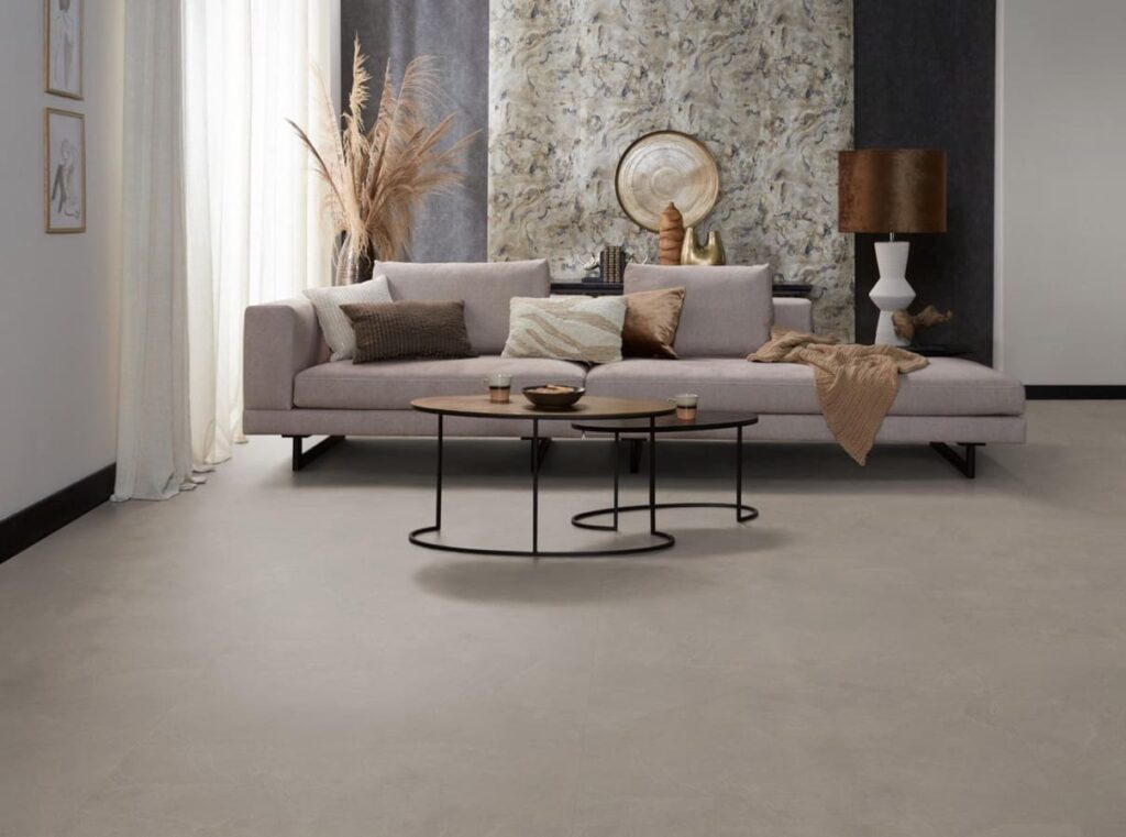 Ambiant Noveno XL dryback warm grey PVC
