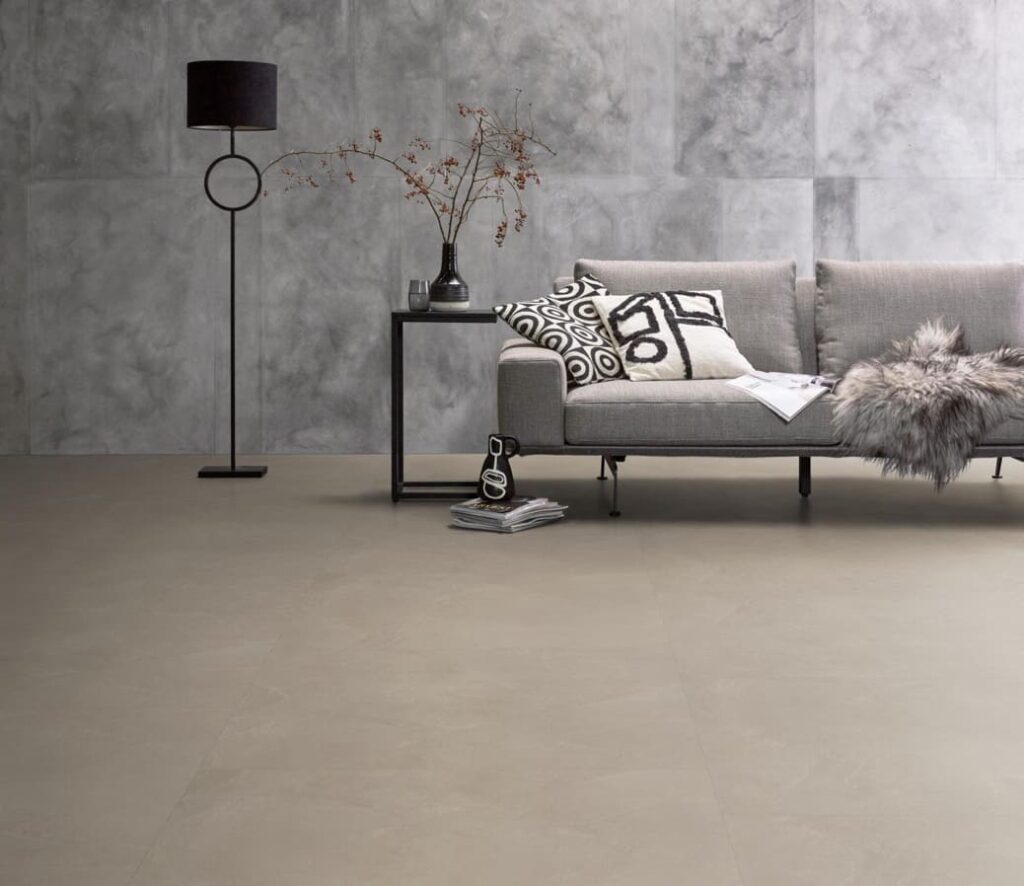 Ambiant Noveno XL dryback warm beige PVC