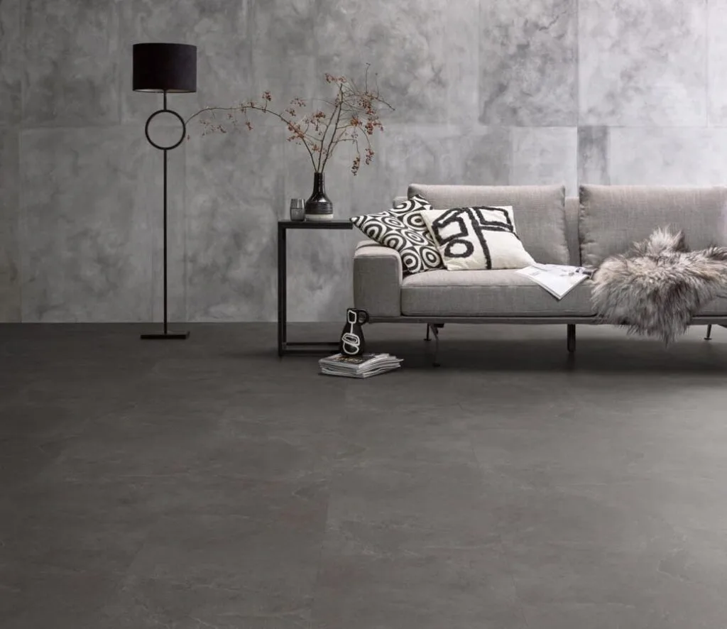 Ambiant Noveno click SRC dark grey PVC