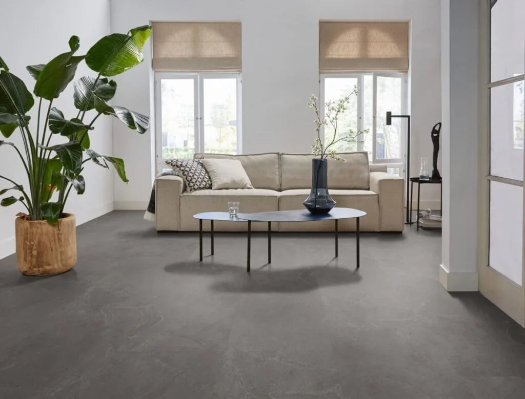 Ambiant Noveno click SRC dark grey PVC