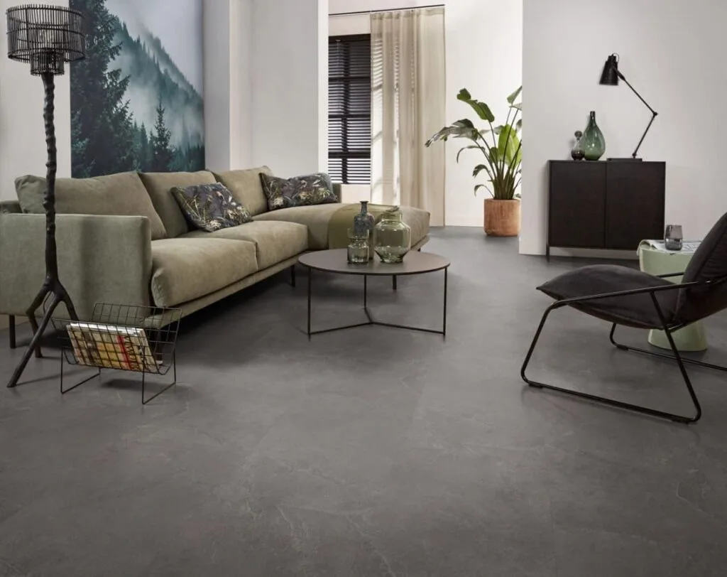 Ambiant Noveno click SRC dark grey PVC